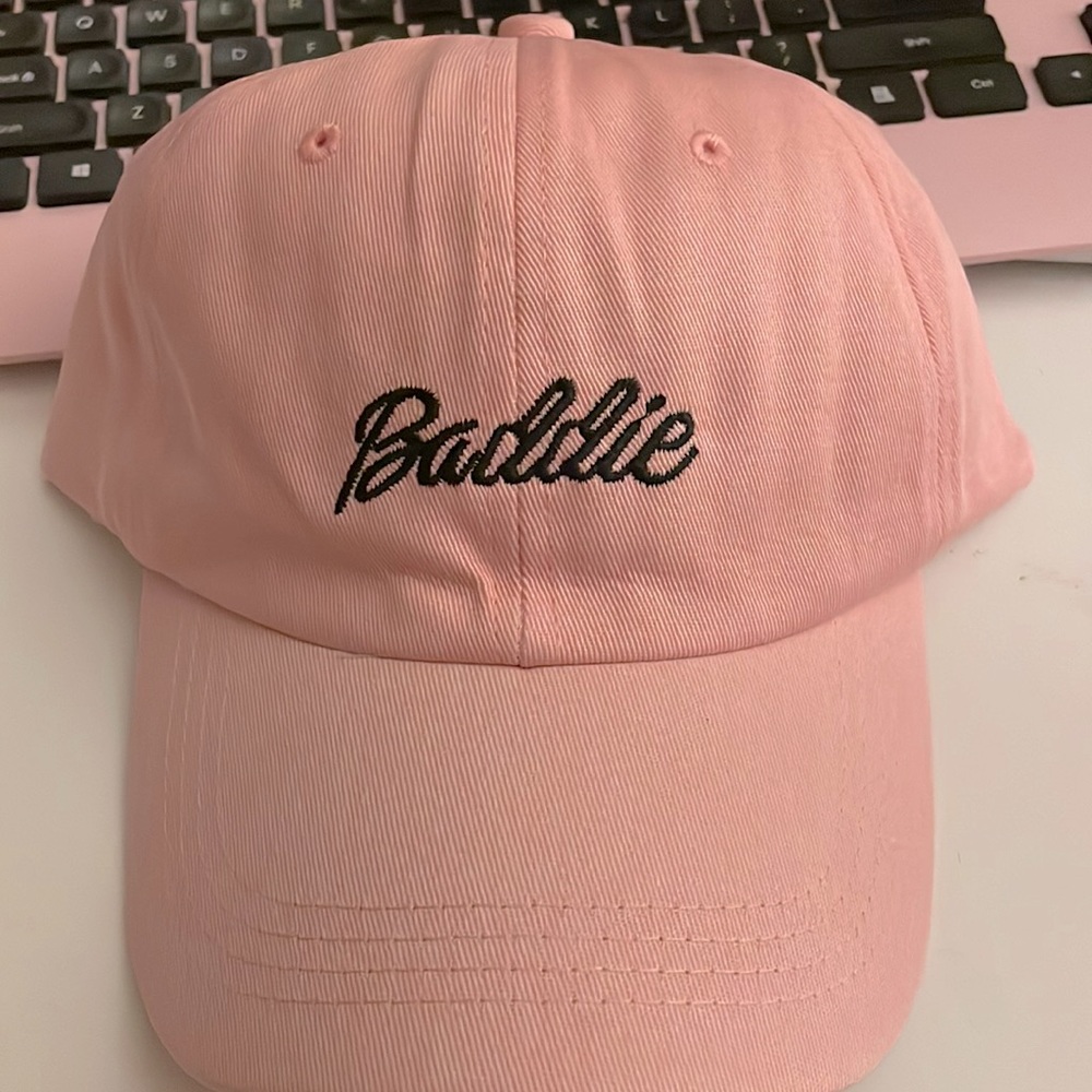 Pink Baddies dad Hat